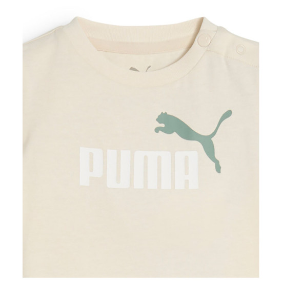 Puma Βρεφικό σετ Minicats Essentials Tee and Shorts Set Puma Βρεφικό σετ Minicats Essentials Tee and Shorts Set
